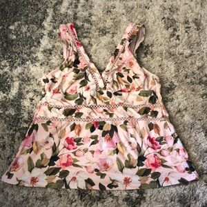 💄 Antonio Melani Tankini Swim Top, size Medium
